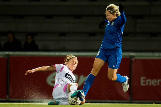 Rosengårds Katrin Schmidt och Ryazans Elena Danilova
