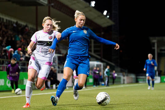 Rosengårds Elin Rubensson och Ryazans Oksana Eremeeva