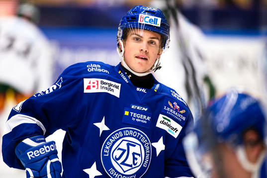 Leksands Oskar Lang värmer upp
