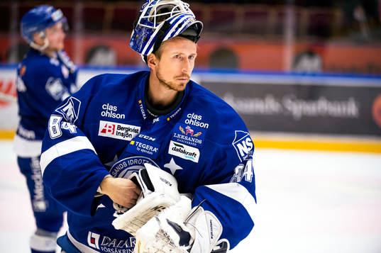 Leksands målvakt Joakim Lundström