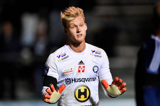 Husqvarnas målvakt Alexander Lundin