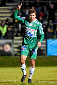 Ljungskiles Hannes Stiller jublar