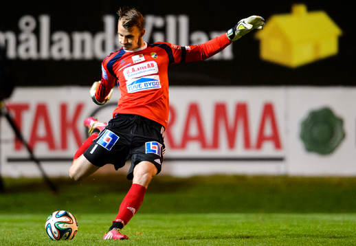 Ljungskiles målvakt Alex Horwath