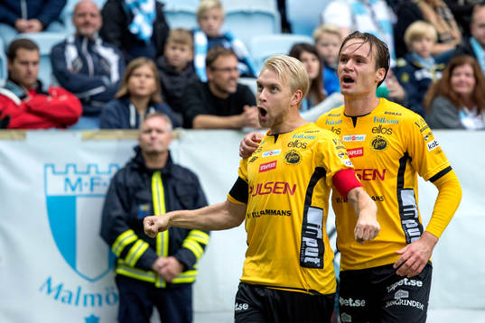 Elfsborgs Johan Larsson och Viktor Prodell