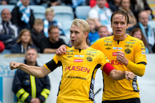 Elfsborgs Johan Larsson och Viktor Prodell