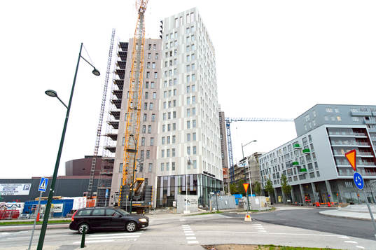 Exteriör Malmö Arena Hotell som är
