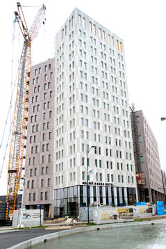 Exteriör Malmö Arena Hotell som är