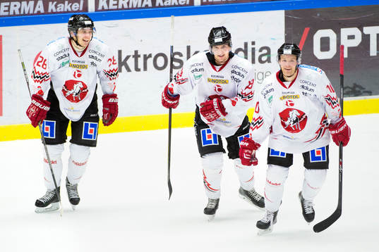 Vita Hästens Robin Dahlström, Viktor Amnér och Jesper