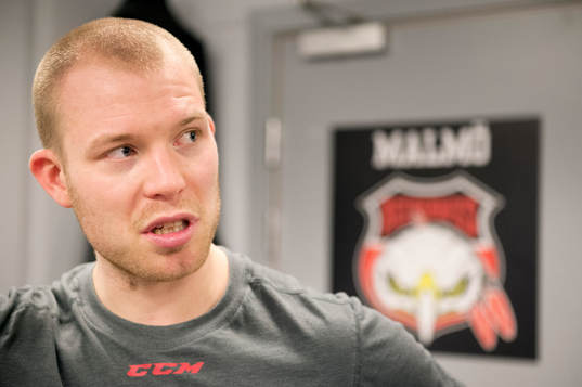 Malmö Redhawks målvakt Pontus Sjögren