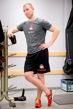 Malmö Redhawks målvakt Pontus Sjögren