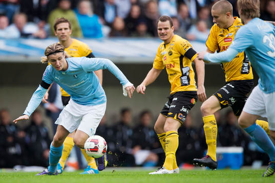 Bläddra bland fler bilder av Fotboll, Allsvenskan, Malmö FF - Elfsborg