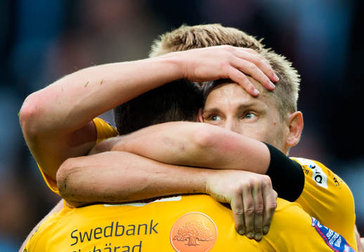 Elfsborgs Henning Hauger kramar om Andreas Klarström
