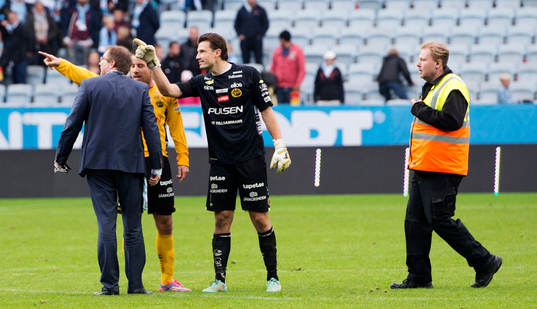 Elfsborg vill tacka publiken men blir hänvisade att lämna