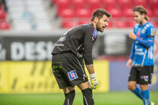 Halmstads målvakt Stojan Lukic