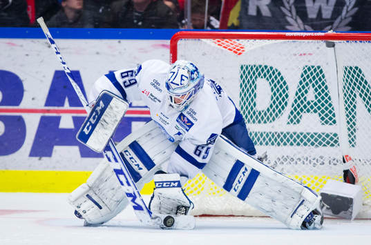 Leksands målvakt Oscar Alsenfelt