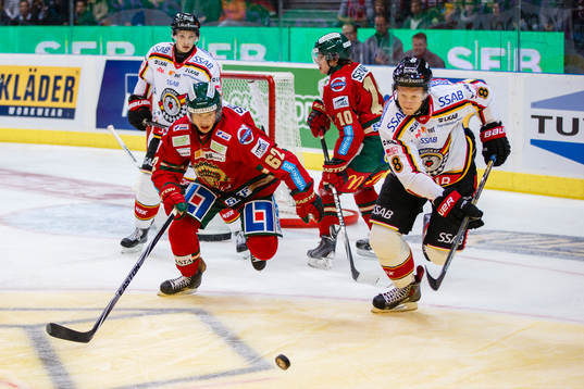 Frölundas Artturi Lehkonen och Luleås Per