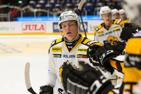 Skellefteås spelare jublar