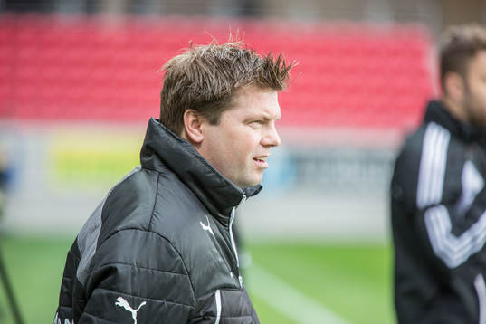 Halmstads tränare Jens Gustafsson