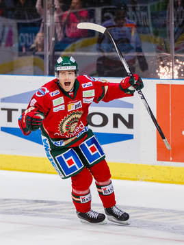 Frölundas Andreas Johnson jublar