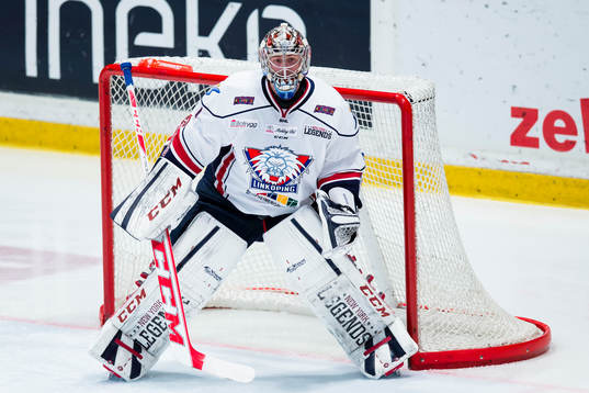 Linköpings målvakt Marcus Högberg