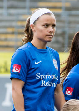 Eskilstunas Sara Thunebro bröt näsbenet