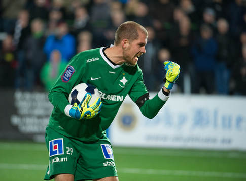 Norrköpings målvakt Edvard Setterberg