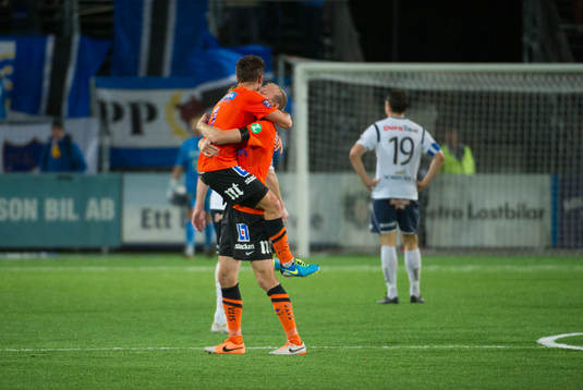 Norrköpings Andreas Johansson och Christopher Nilsson Telo
