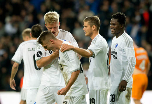 Alex Kacaniklic, FCK Andreas Cornelius, FCK Rurik Gislason,