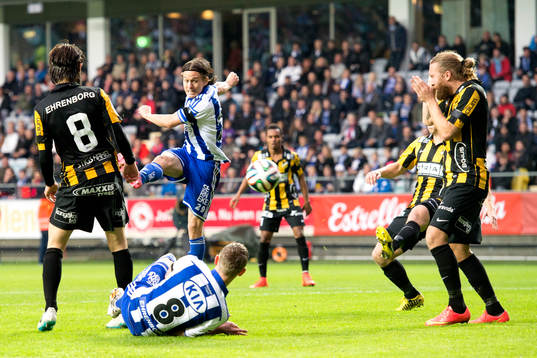 IFK Göteborgs Lasse Vibe gör 1-1