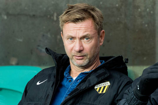 Häckens tränare Peter Gerhardsson