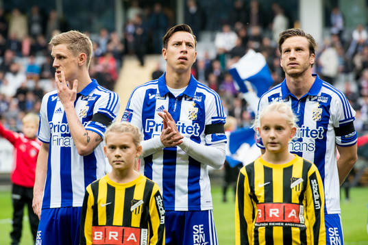 IFK Göteborgs Sören Rieks, Martin Smedberg Dalence och