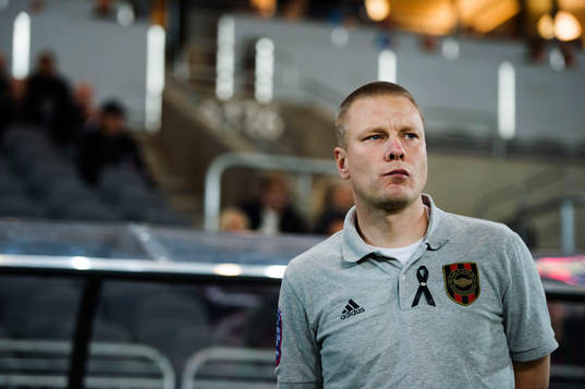 Brommapojkarnas tränare Stefan Billborn