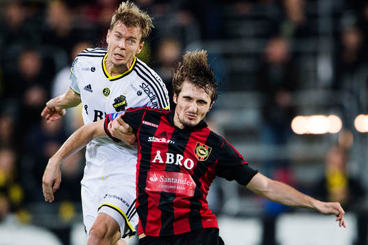 s Per Karlsson och Brommapojkarnas Dardan Rexhepi