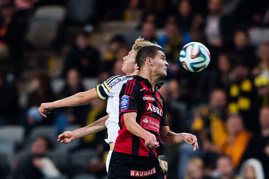 s Anton Salétros och Brommapojkarnas Mauricio Albornoz
