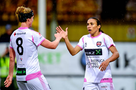 Rosengårds Kirsten Van De Ven och Marta Viera Da Silva