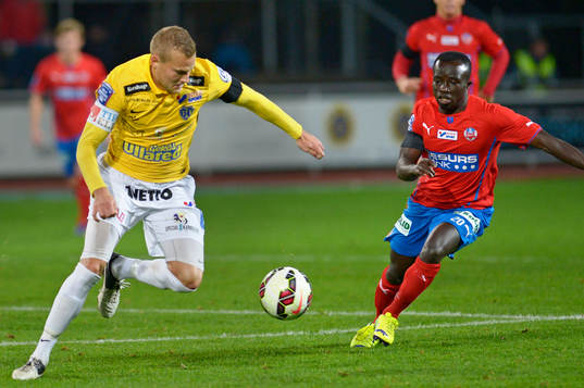 Falkenbergs Rasmus Sjöstedt och Helsingborgs Emmanuel