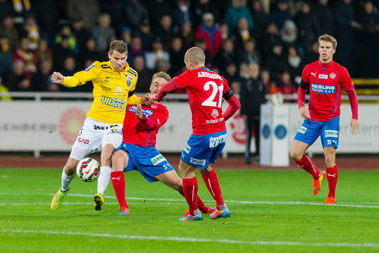 Falkenbergs Stefan Rodevåg och Helsingborgs Johan