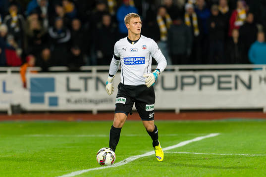 Helsingborgs målvakt Pär Hansson