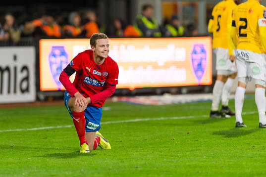Helsingborgs Arnór Smárason missar mål
