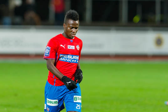 Helsingborgs David Accam deppar