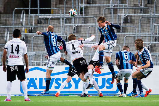 Djurgårdens Fredrik Stenman och Emil Bergström
