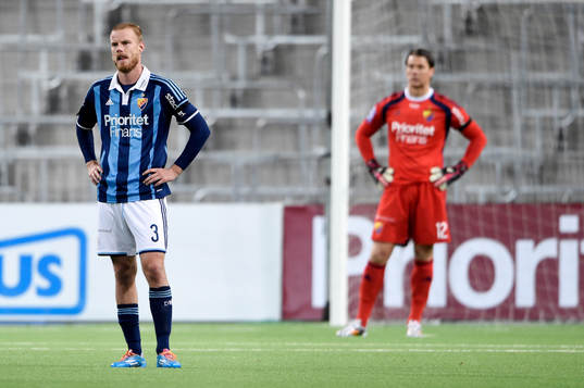 Djurgårdens Fredrik Stenman deppar