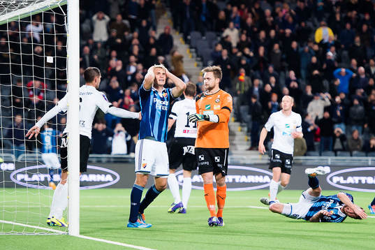 Djurgårdens Sebastian Andersson deppar
