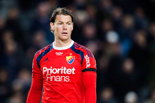 Djurgårdens målvakt Kenneth Høie