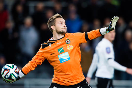 Örebros målvakt Oscar Jansson