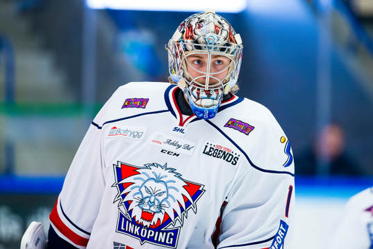 Linköpings målvakt Marcus Högberg