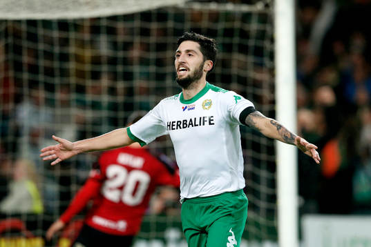 Hammarbys Nahir Besara gör 1-0