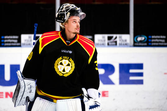 Brynäs målvakt Joel Gistedt