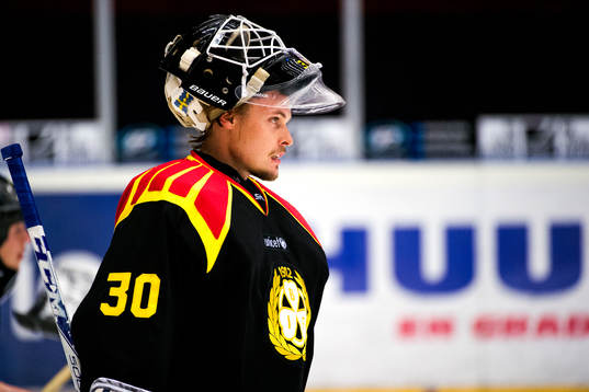 Brynäs målvakt Joel Gistedt