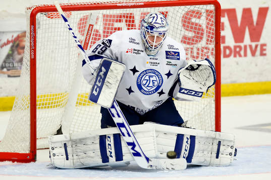 Leksands målvakt Oscar Alsenfelt